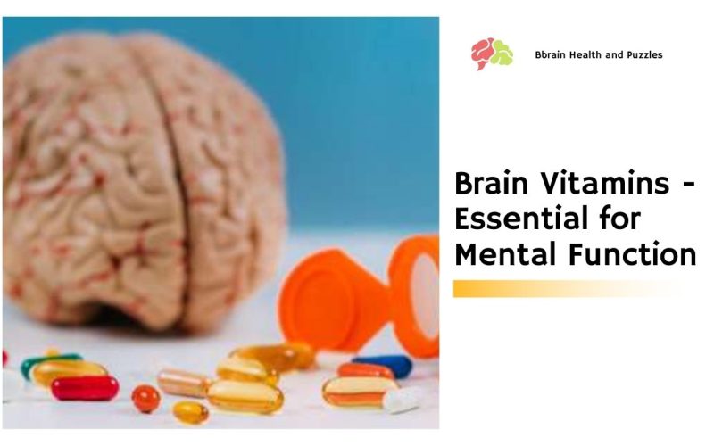 Brain Vitamins – Essential for Mental Function